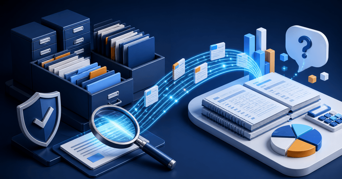 Digitální archiv dokumentů vedle AI asistenta propojeného s účetnictvím